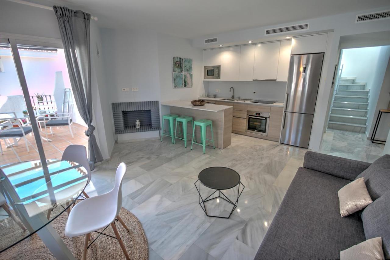 Ab Properties - Chic Duplex Penthouse - Puerto Banus - Golden Mile- Los Naranjos ماربيا المظهر الخارجي الصورة