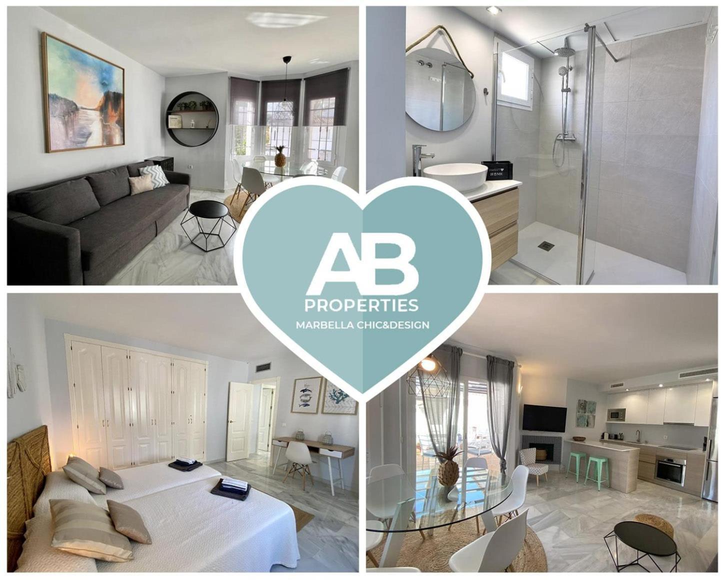 Ab Properties - Chic Duplex Penthouse - Puerto Banus - Golden Mile- Los Naranjos ماربيا المظهر الخارجي الصورة